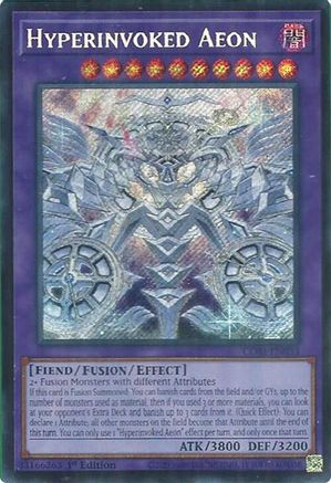 Image of Hyperinvoked Aeon (CORI-EN033) - Chaos Origins 1st Edition