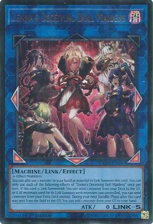 Image of Zenna's Deceiving Doll Maidens (CORI-EN043) - Chaos Origins 1st Edition