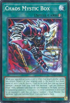 Image of Chaos Mystic Box (CORI-EN045) - Chaos Origins 1st Edition