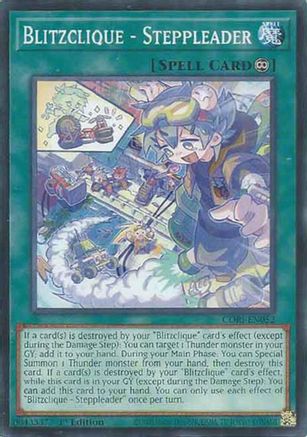 Image of Blitzclique - Steppleader (CORI-EN052) - Chaos Origins 1st Edition