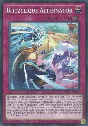 Image of Blitzclique Alternator (CORI-EN069) - Chaos Origins 1st Edition