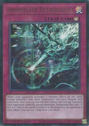 Image of Annihilate Retroglight (CORI-EN079) - Chaos Origins 1st Edition