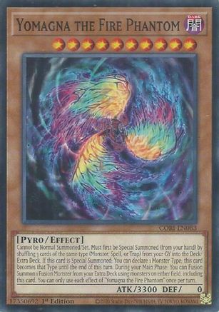 Image of Yomagna the Fire Phantom (CORI-EN083) - Chaos Origins 1st Edition