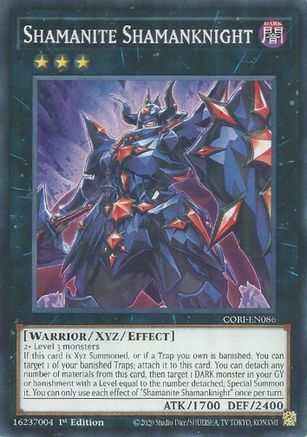 Image of Shamanite Shamanknight (CORI-EN086) - Chaos Origins 1st Edition