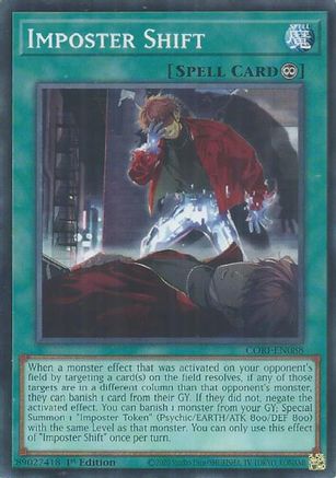 Image of Imposter Shift (CORI-EN088) - Chaos Origins 1st Edition