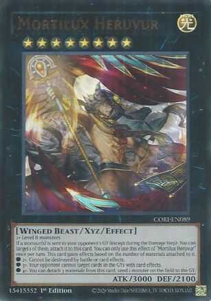 Image of Mortilux Heruvur (CORI-EN089) - Chaos Origins 1st Edition