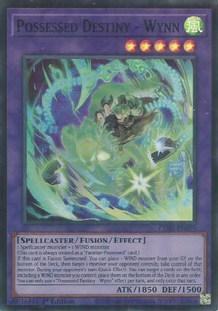 Image of Possessed Destiny - Wynn (CORI-EN099) - Chaos Origins 1st Edition