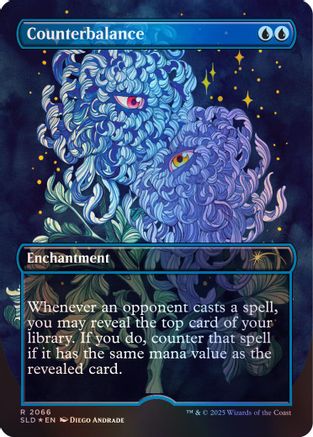 Image of Counterbalance (2066) (Rainbow Foil) (SLD-2066) - Secret Lair Drop Series Foil