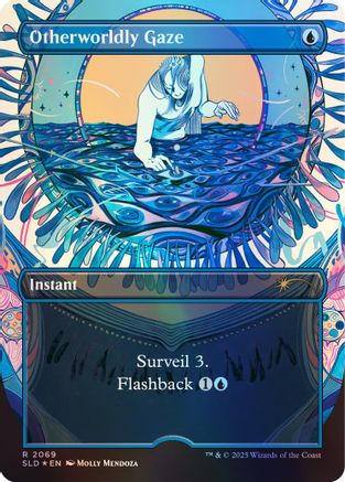 Image of Otherworldly Gaze (2069) (Rainbow Foil) (SLD-2069) - Secret Lair Drop Series Foil