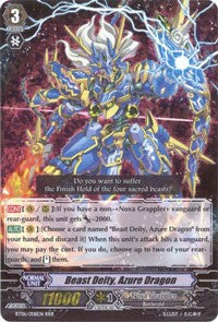 Image of Beast Deity, Azure Dragon (BT06/008EN) [Breaker of Limits]