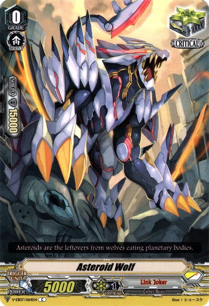 Image of Asteroid Wolf (V-EB07/064EN) [The Heroic Evolution]