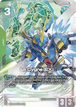 Image of Le Cygne (EX) (R+) (EB01-023) - Eternal Nexus Holofoil