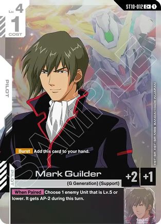 Image of Mark Guilder (C+) (ST10-012) - Starter Deck 10 Generation Pulse Holofoil