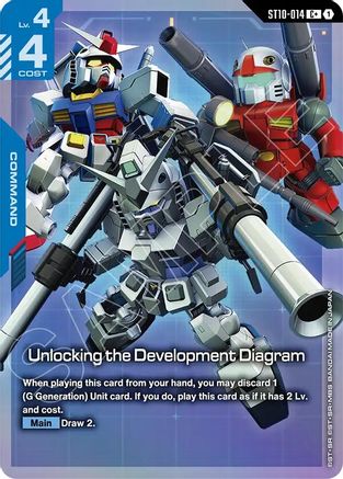 Image of Unlocking the Development Diagram (C+) (ST10-014) - Starter Deck 10 Generation Pulse Holofoil