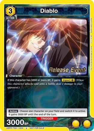 Image of Diablo (004) (UEPR/TSK-1-004) - UE20BT That Time I Got Reincarnated as a Slime Release Event Cards