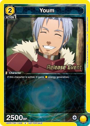 Image of Youm (UEPR/TSK-1-008) - UE20BT That Time I Got Reincarnated as a Slime Release Event Cards