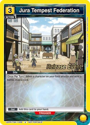 Image of Jura Tempest Federation (UEPR/TSK-1-028) - UE20BT That Time I Got Reincarnated as a Slime Release Event Cards