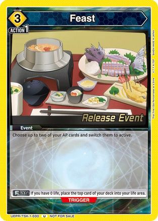 Image of Feast (030) (UEPR/TSK-1-030) - UE20BT That Time I Got Reincarnated as a Slime Release Event Cards