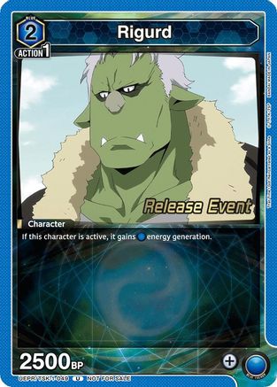 Image of Rigurd (UEPR/TSK-1-049) - UE20BT That Time I Got Reincarnated as a Slime Release Event Cards