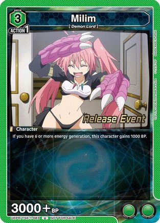 Image of Milim (083) (UEPR/TSK-1-083) - UE20BT That Time I Got Reincarnated as a Slime Release Event Cards