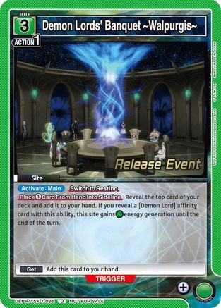 Image of Demon Lords' Banquet ~Walpurgis~ (UEPR/TSK-1-095) - UE20BT That Time I Got Reincarnated as a Slime Release Event Cards