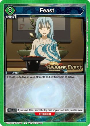 Image of Feast (096) (UEPR/TSK-1-096) - UE20BT That Time I Got Reincarnated as a Slime Release Event Cards