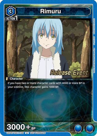 Image of Rimuru (106) (UEPR/TSK-1-106) - UE20BT That Time I Got Reincarnated as a Slime Release Event Cards