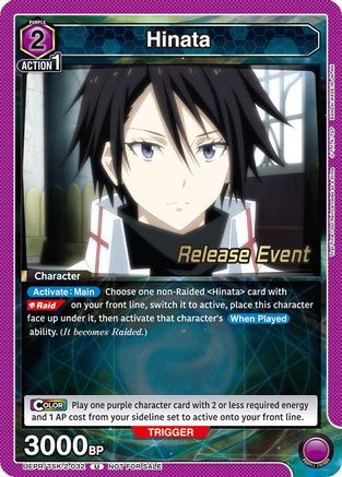 Image of Hinata (UEPR/TSK-2-032) - UE20BT That Time I Got Reincarnated as a Slime Release Event Cards
