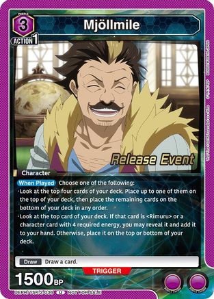 Image of Mjollmile (UEPR/TSK-2-036) - UE20BT That Time I Got Reincarnated as a Slime Release Event Cards
