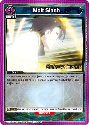 Image of Melt Slash (UEPR/TSK-2-059) - UE20BT That Time I Got Reincarnated as a Slime Release Event Cards