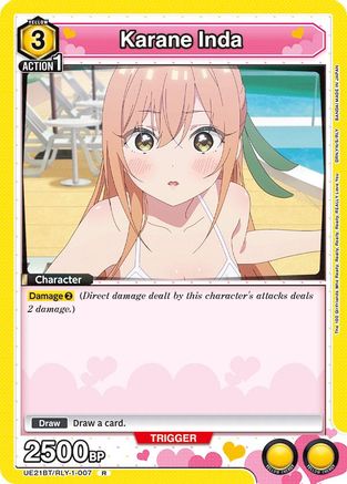 Image of Karane Inda (007) (UE21BT/RLY-1-007) - UE21BT The 100 Girlfriends Who Really Really Really Really REALLY Love You Foil