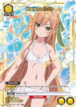 Image of Karane Inda (007) (R*) (UE21BT/RLY-1-007) - UE21BT The 100 Girlfriends Who Really Really Really Really REALLY Love You Foil