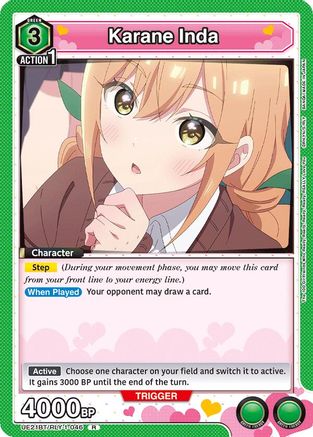 Image of Karane Inda (046) (UE21BT/RLY-1-046) - UE21BT The 100 Girlfriends Who Really Really Really Really REALLY Love You Foil