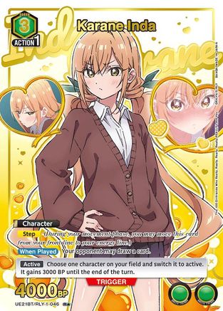 Image of Karane Inda (046) (R*) (UE21BT/RLY-1-046) - UE21BT The 100 Girlfriends Who Really Really Really Really REALLY Love You Foil