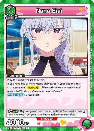 Image of Nano Eiai (051) (UE21BT/RLY-1-051) - UE21BT The 100 Girlfriends Who Really Really Really Really REALLY Love You Foil
