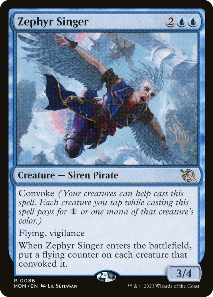 Image of Zephyr Singer (Promo Pack) [March of the Machine Promos]