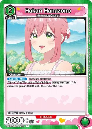 Image of Hakari Hanazono (070) (UE21BT/RLY-1-070) - UE21BT The 100 Girlfriends Who Really Really Really Really REALLY Love You Foil