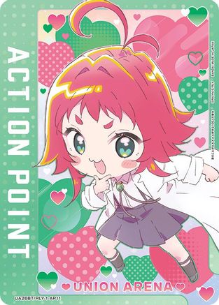 Image of Action Point Card (AP11) (UE21BT/RLY-1-AP11) - UE21BT The 100 Girlfriends Who Really Really Really Really REALLY Love You Foil