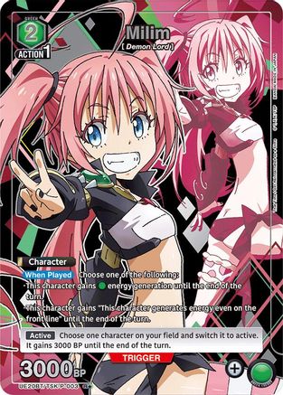 Image of Milim (P-003) (R*) (UE20BT/TSK-P-003) - UE20BT That Time I Got Reincarnated as a Slime Foil
