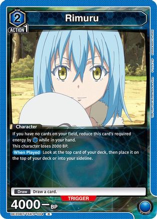 Image of Rimuru (P-004) (UE20BT/TSK-P-004) - UE20BT That Time I Got Reincarnated as a Slime Foil