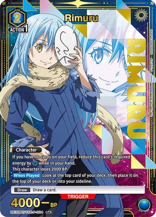 Image of Rimuru (P-004) (R*) (UE20BT/TSK-P-004) - UE20BT That Time I Got Reincarnated as a Slime Foil