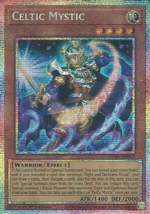Image of Celtic Mystic (Starlight Rare) (CORI-EN003) - Chaos Origins 1st Edition