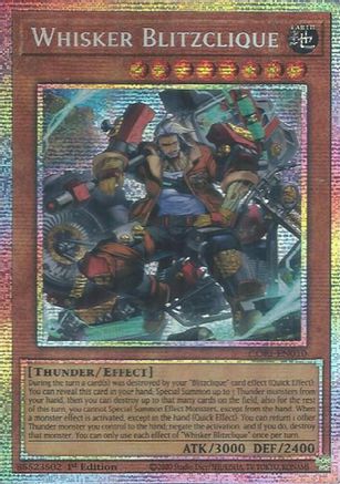 Image of Whisker Blitzclique (Starlight Rare) (CORI-EN010) - Chaos Origins 1st Edition