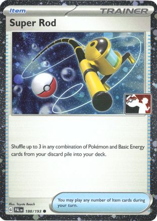 Image of Super Rod (Cosmos Holo) 188/193  - Holofoil Prize Pack Series Cards - Common