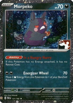 Image of Morpeko (Cosmos Holo) 121/182  - Holofoil Prize Pack Series Cards - Rare