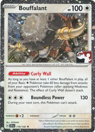 Image of Bouffalant (Cosmos Holo) 119/142  - Holofoil Prize Pack Series Cards - Rare