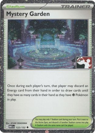 Image of Mystery Garden (Cosmos Holo) 122/132  - Holofoil Prize Pack Series Cards - Uncommon
