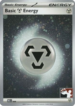 Image of Basic Metal Energy (Cosmos Holo) 008  - Holofoil Prize Pack Series Cards - Common