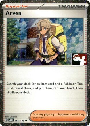Image of Arven (Cosmos Holo) 166/198  - Holofoil Prize Pack Series Cards - Uncommon