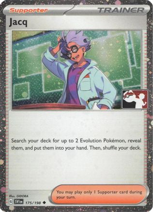 Image of Jacq (Cosmos Holo) 175/198  - Holofoil Prize Pack Series Cards - Uncommon